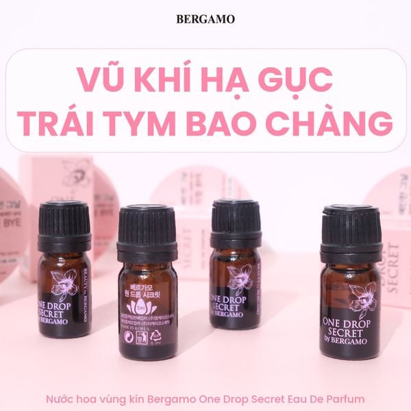 NƯỚC HOA VÙNG KÍN BERGAMO ONE DROP SERECT EAU DE PARFUM 5ML