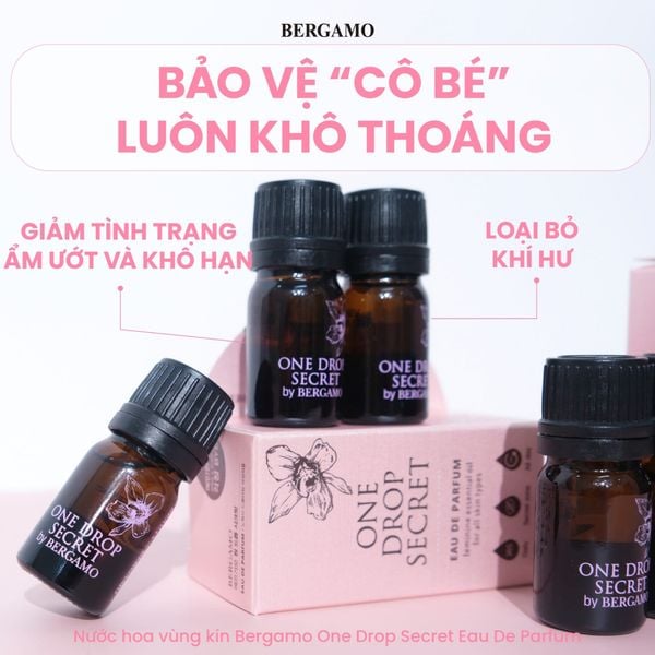 NƯỚC HOA VÙNG KÍN BERGAMO ONE DROP SERECT EAU DE PARFUM 5ML