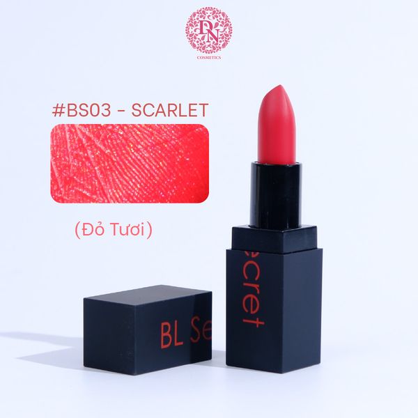 SON THỎI LÌ BL SECRET SOFT MATTE LIPSTICK 3.8G