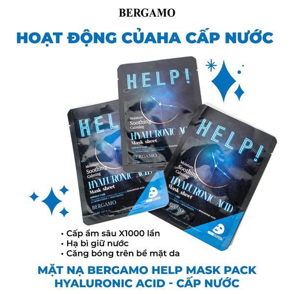 MẶT NẠ BERGAMO HELP MASK PACK