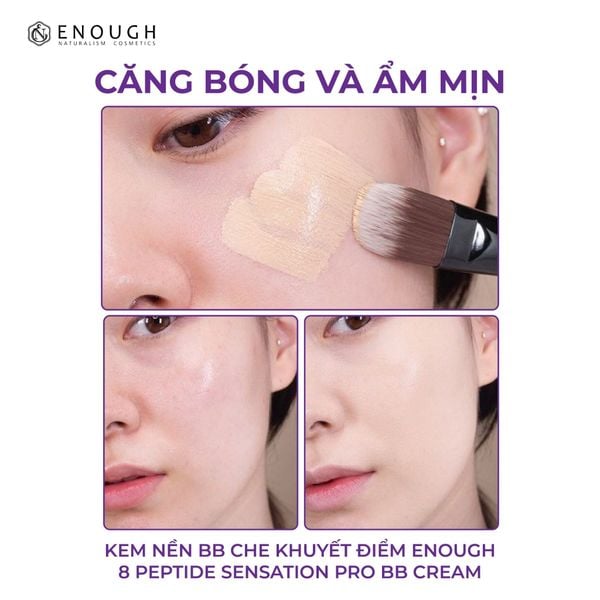 KEM NỀN BB CHE KHUYẾT ĐIỂM ENOUGH 8 PEPTIDE SENSATION PRO BB CREAM 50G