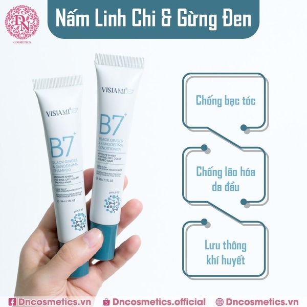 DẦU GỘI XẢ VISIAMI BIOTIN B7