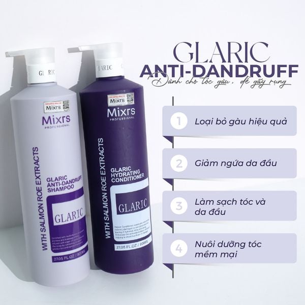 DẦU GỘI XẢ MIXRS GLARIC