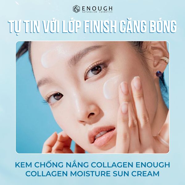 KEM CHỐNG NẮNG COLLAGEN ENOUGH COLLAGEN MOISTURE SUN CREAM 50ML