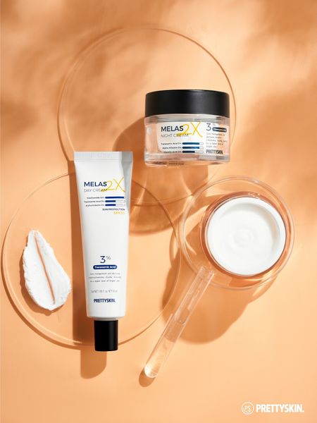 KEM DƯỠNG TRẮNG MỜ THÂM NÁM PRETTY SKIN MELAS 2X 50ML