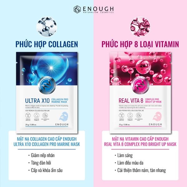 MẶT NẠ CAO CẤP ENOUGH PREMIUM MASK 25G