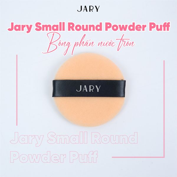 BÔNG PHẤN PHỦ JARY SMALL ROUND POWDER FUFF