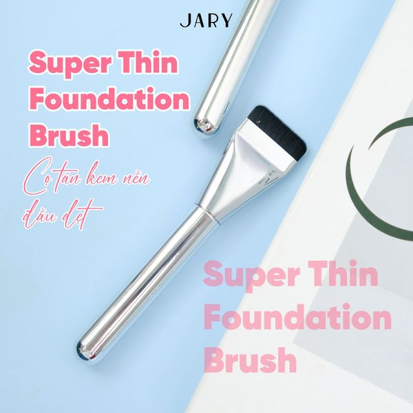CỌ TÁN KEM NỀN DẠNG LÔNG ĐẦU DẸT JARY SUPER THIN FOUDATION BRUSH