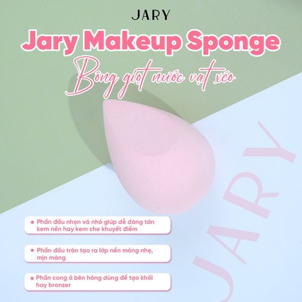 MÚT TRANG ĐIỂM JARY MAKEUP SPONGE
