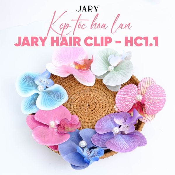 KẸP TÓC HOA LAN JARY HAIR CLIP - HC1 - HC1.1