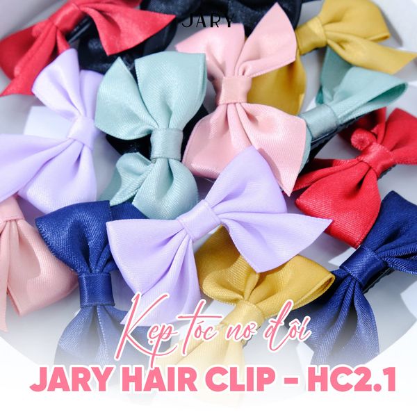 KẸP TÓC NƠ ĐÔI JARY HAIR CLIP - HC2