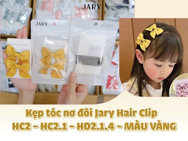KẸP TÓC NƠ ĐÔI JARY HAIR CLIP - HC2