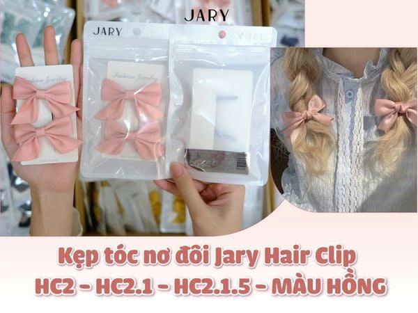 KẸP TÓC NƠ ĐÔI JARY HAIR CLIP - HC2