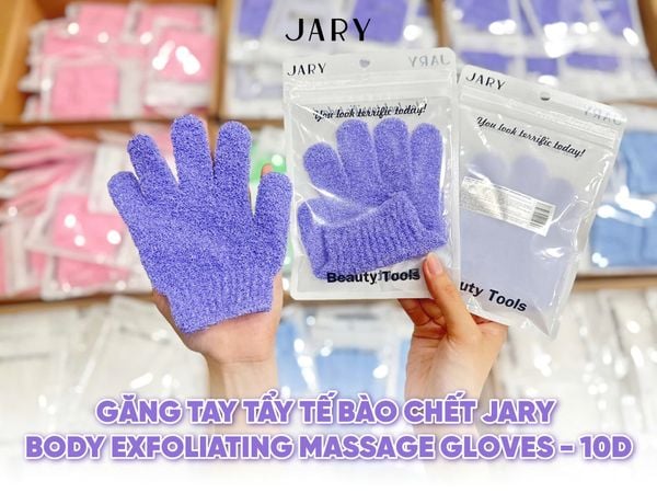 GĂNG TAY TẨY TẾ BÀO CHẾT JARY BODY EXFOLIATING MASSAGE GLOVES - 10D