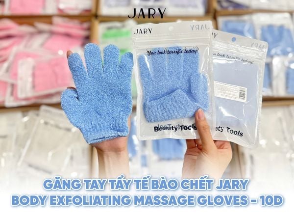 GĂNG TAY TẨY TẾ BÀO CHẾT JARY BODY EXFOLIATING MASSAGE GLOVES - 10D
