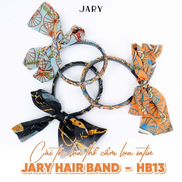 CÀI TÓC LỤA THỔ CẨM LỤA SATIN JARY HAIR BAND - HB13