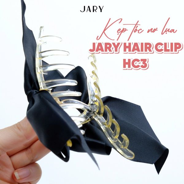 KẸP TÓC NƠ LỤA JARY HAIR CLIP - HC3 - HC3.1