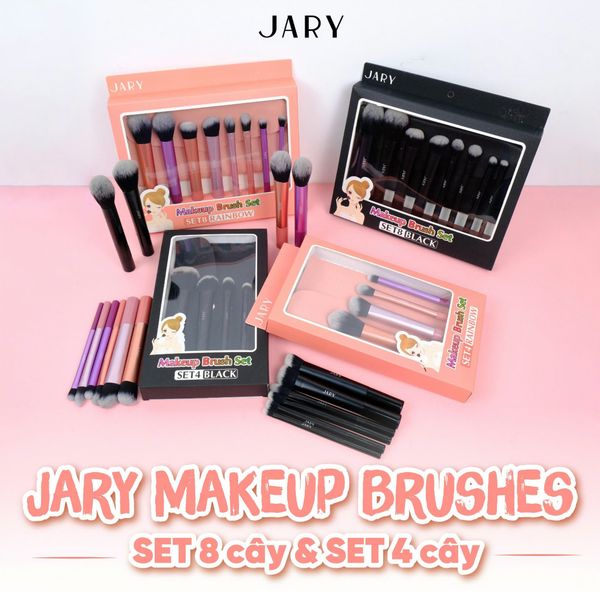 BỘ CỌ TRANG ĐIỂM JARY MAKEUP BRUSH