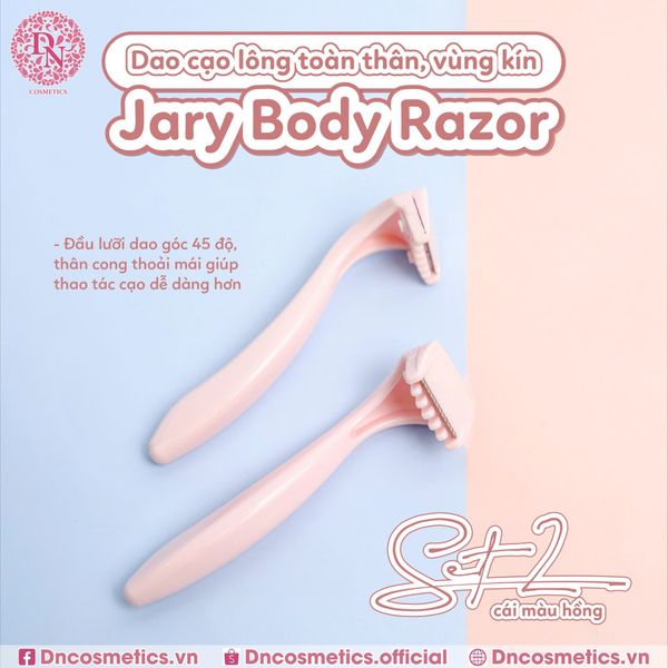 DAO CẠO LÔNG TOÀN THÂN, VÙNG KÍN JARY BODY RAZOR