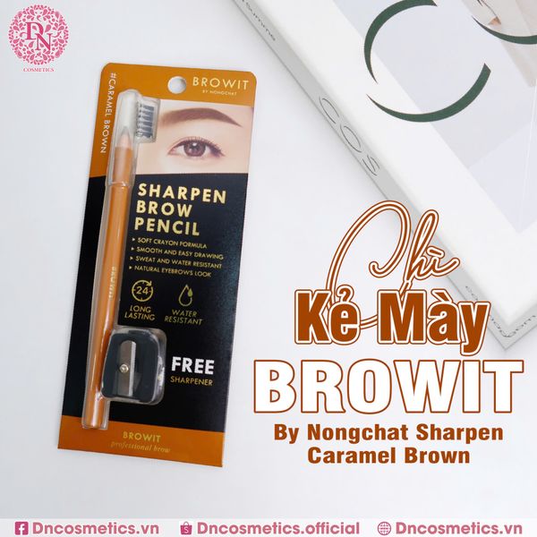 CHÌ KẺ MÀY BROWIT BY NONGCHAT SHARPEN BROW PENCIL