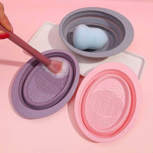 CHẬU LÀM SẠCH CỌ TRANG ĐIỂM BẰNG SILICONE JARY