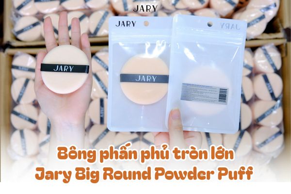 BÔNG PHẤN PHỦ TRÒN LỚN JARY BIG ROUND POWDER PUFF