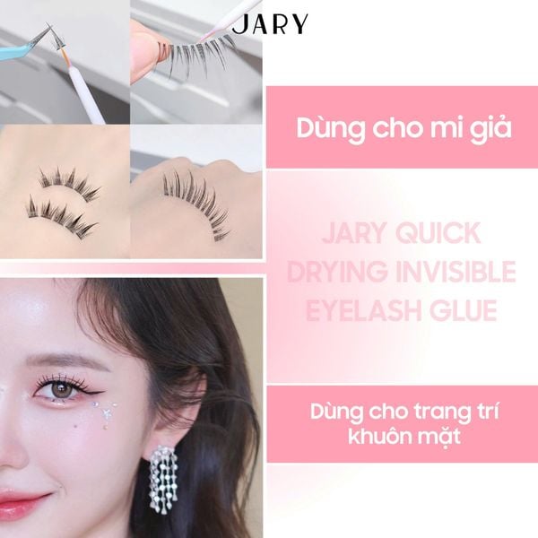 KEO DÁN LÔNG MI JARY QUICK DRYING INVISIBLE EYELASH GLUE