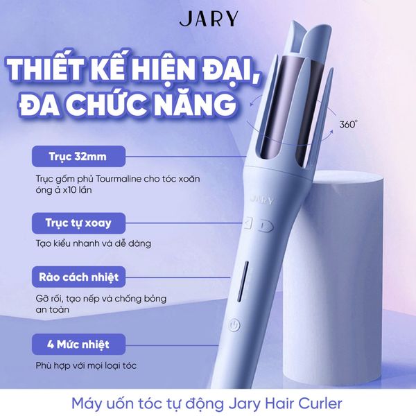 MÁY UỐN TÓC TỰ ĐỘNG JARY HAIR CURLER