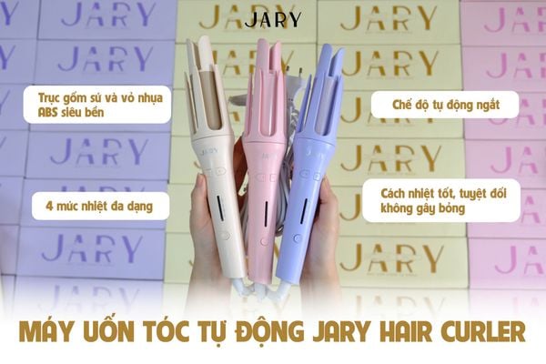 MÁY UỐN TÓC TỰ ĐỘNG JARY HAIR CURLER
