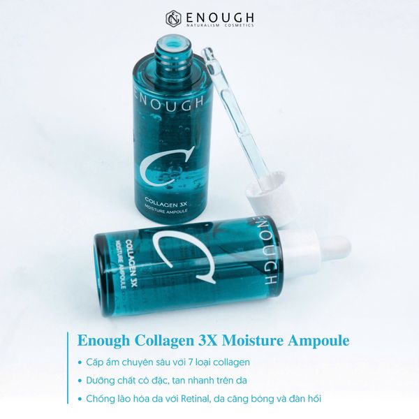 TINH CHẤT ENOUGH COLLAGEN 3X MOISTURE AMPOULE 50ML