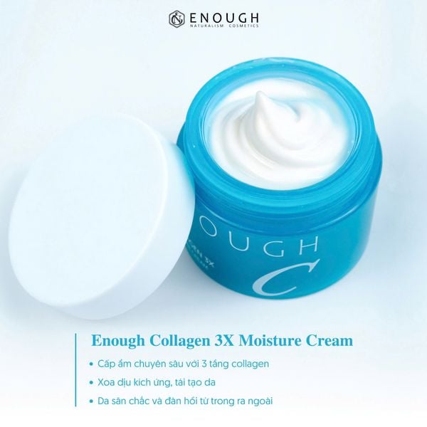 KEM DƯỠNG ẨM ENOUGH COLLAGEN 3X MOISTURE CREAM 50ML
