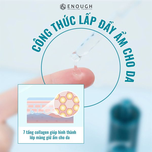 TINH CHẤT ENOUGH COLLAGEN 3X MOISTURE AMPOULE 50ML