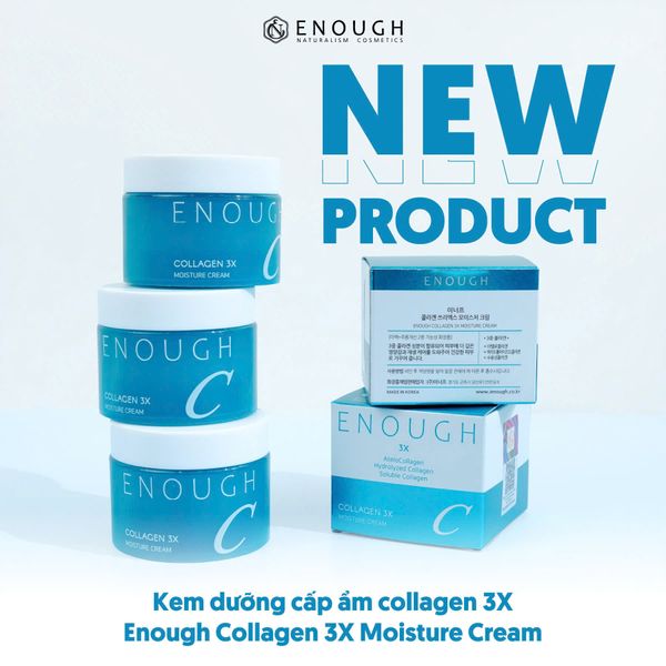 KEM DƯỠNG ẨM ENOUGH COLLAGEN 3X MOISTURE CREAM 50ML