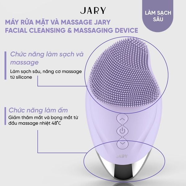 MÁY RỬA MẶT JARY FACIAL CLEANSING & MASSAGING DEVICE