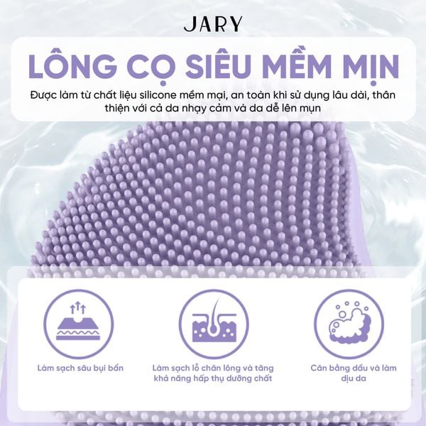 MÁY RỬA MẶT JARY FACIAL CLEANSING & MASSAGING DEVICE