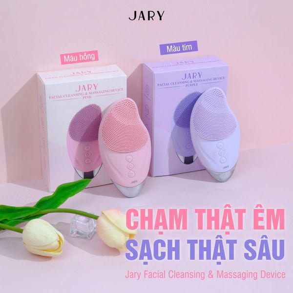 MÁY RỬA MẶT JARY FACIAL CLEANSING & MASSAGING DEVICE