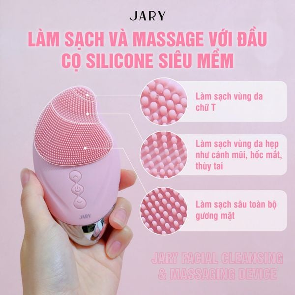 MÁY RỬA MẶT JARY FACIAL CLEANSING & MASSAGING DEVICE