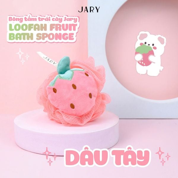 BÔNG TẮM TRÁI CÂY JARY LOOFAH FRUIT BATH SPONGE