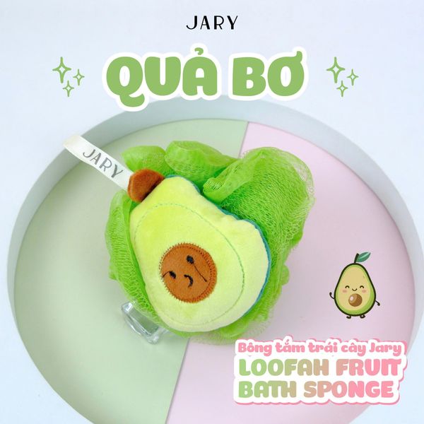 BÔNG TẮM TRÁI CÂY JARY LOOFAH FRUIT BATH SPONGE
