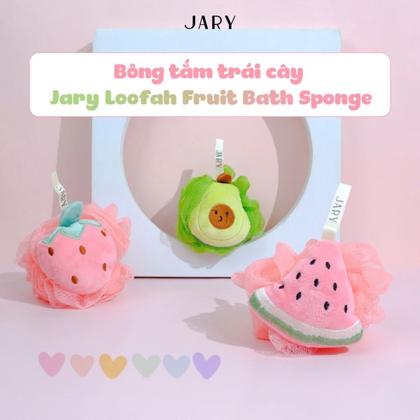 BÔNG TẮM TRÁI CÂY JARY LOOFAH FRUIT BATH SPONGE
