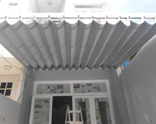 Bạt che nắng mưa tự cuốn Hải Phòng