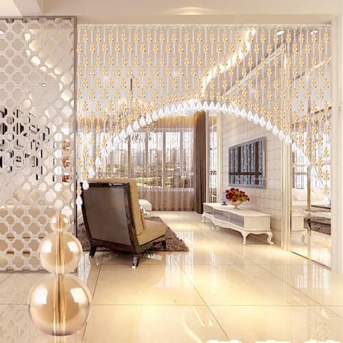 Rèm cửa pha lê cao cấp