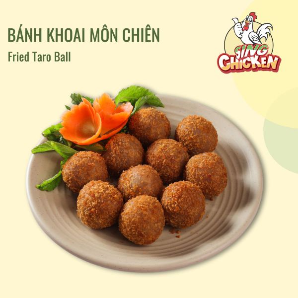  Bánh Khoai Môn Chiên 