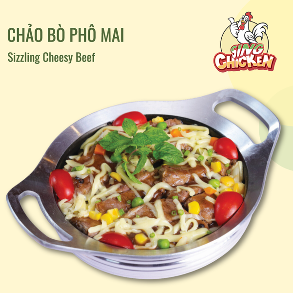  Chảo bò phô mai 