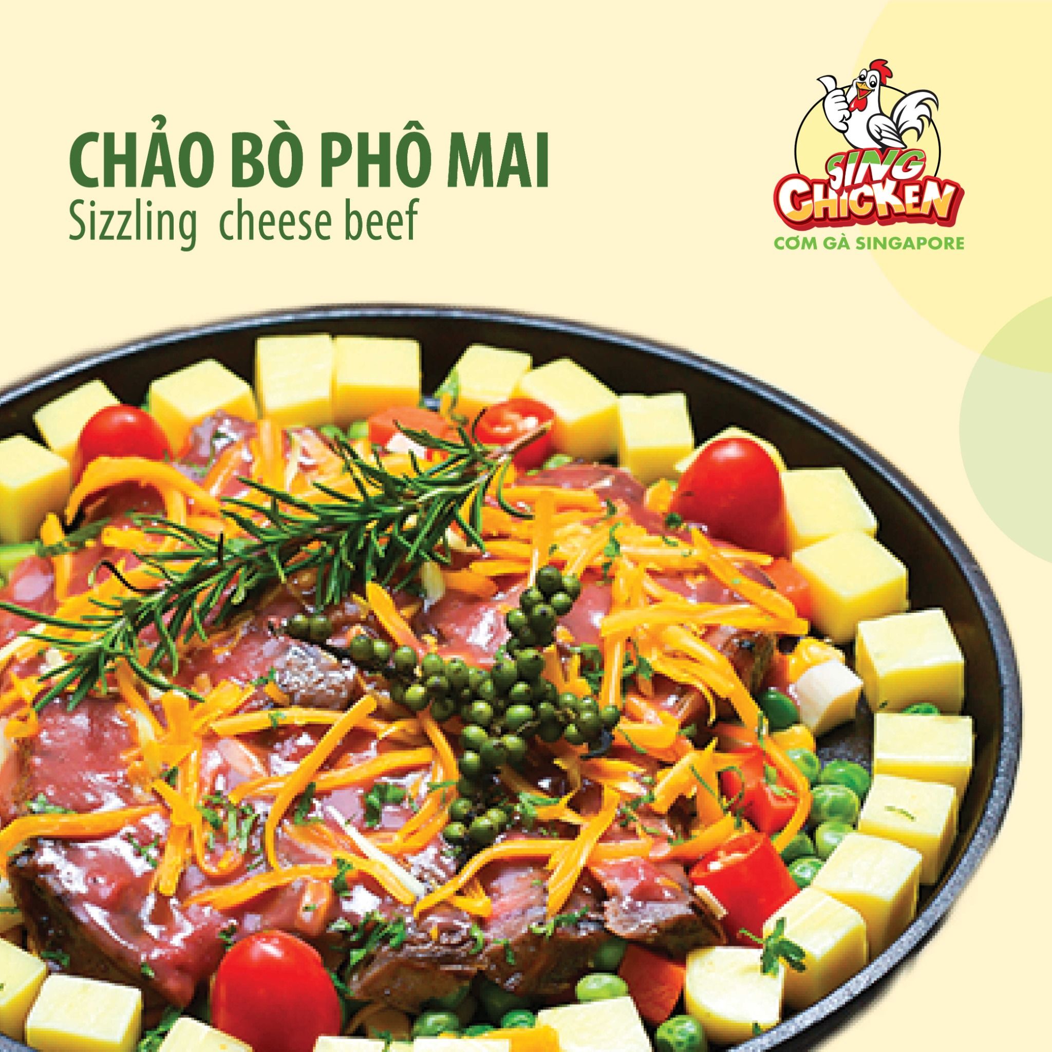  Chảo bò phô mai 