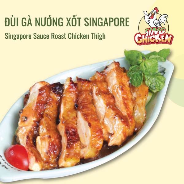 Đùi gà nướng xốt Singapore 