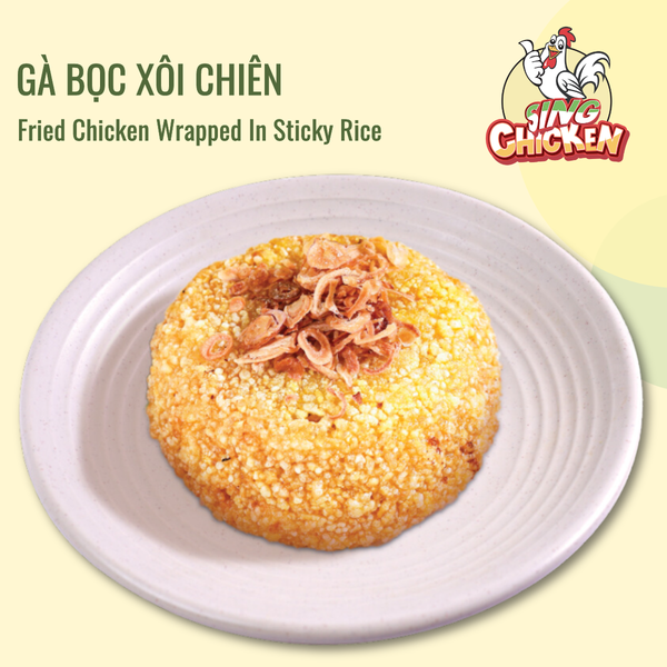  Gà bọc xôi chiên 