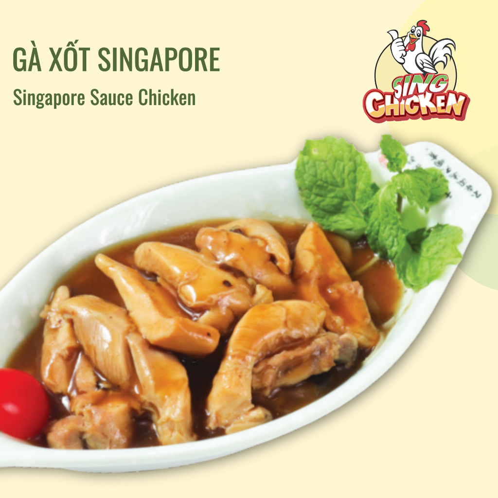  Gà Xốt Singapore 