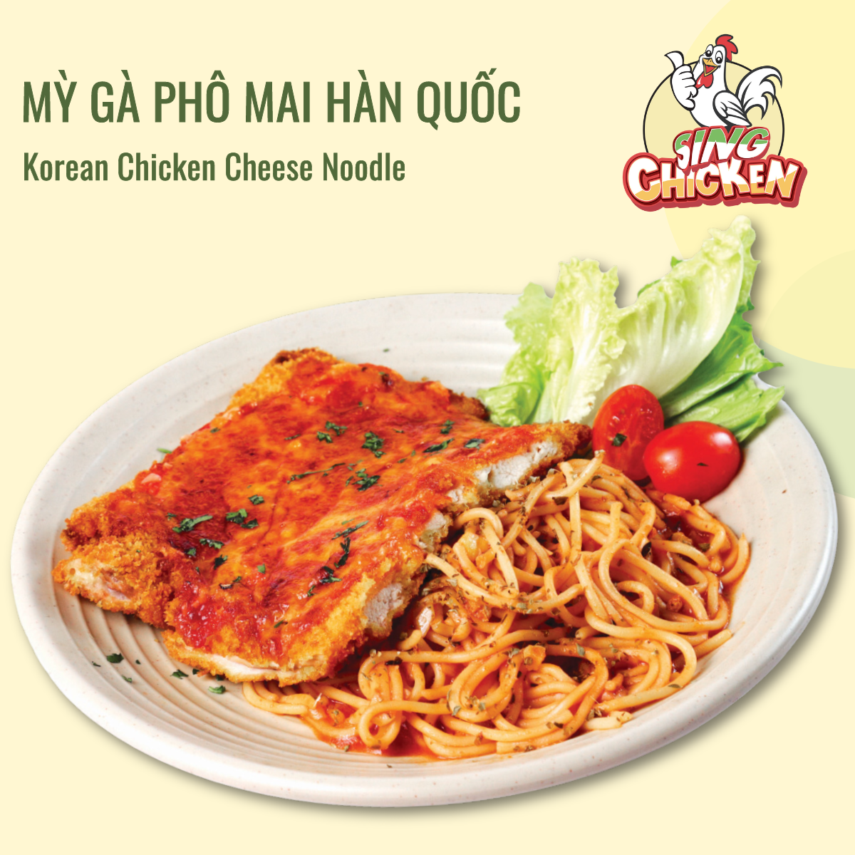  Mỳ gà phomai Hàn Quốc 