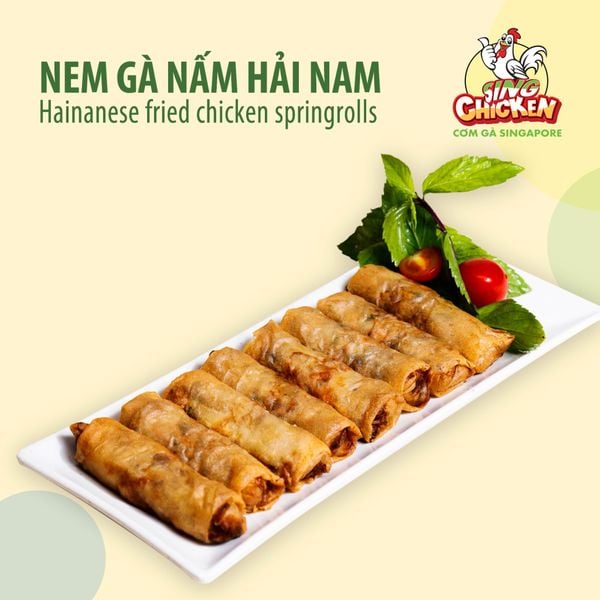  Nem Gà Nấm Hải Nam 